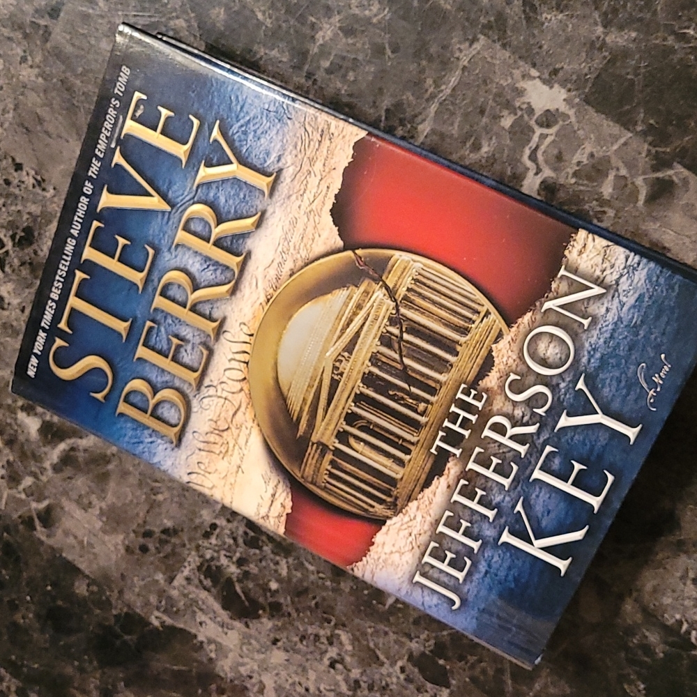 Hard cover BOOK The Jefferson Key novel by Steve Berry
